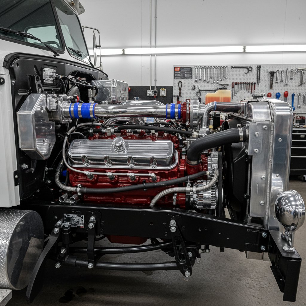 Mercedes-Benz Actros engine overhaul